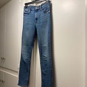 Mother mid-rise “Dazzler” ankle jeans - size 25